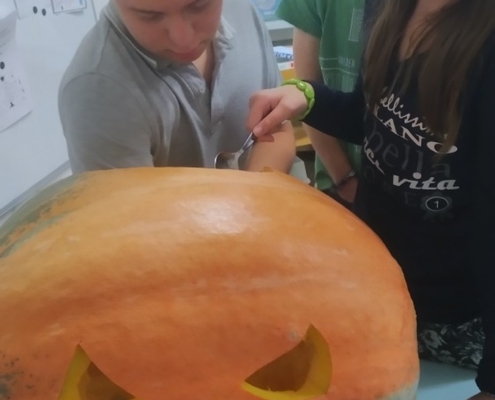 Děti dlabání moc bavilo