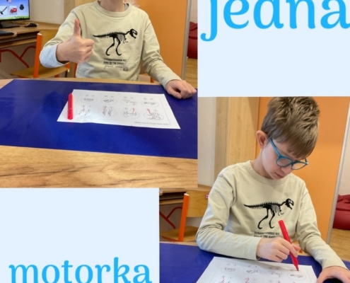 Výuka tematicky zaměřena na části těla, rozvoj komunikačních dovedností