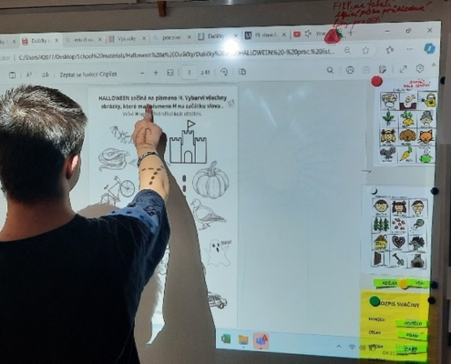 přehled aktivit, které jsme v průběhu všech pracovních dní zvládli
