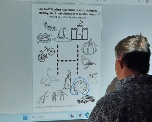přehled aktivit, které jsme v průběhu všech pracovních dní zvládli