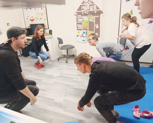 V pátek proběhla v naší třídě D terapie loutkou