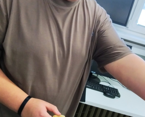 malá ochutnávka a poznávačka ořechů