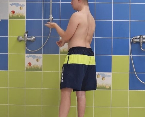 Tento týden jsem byli zase v Pokroku, pilně se učili
