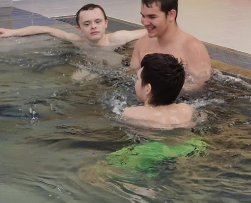 Tento týden jsem byli zase v Pokroku, pilně se učili