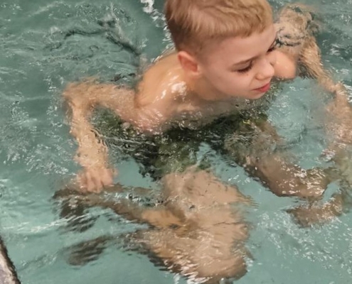 Tento týden jsem byli zase v Pokroku, pilně se učili