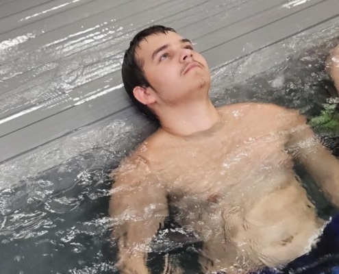 Tento týden jsem byli zase v Pokroku, pilně se učili