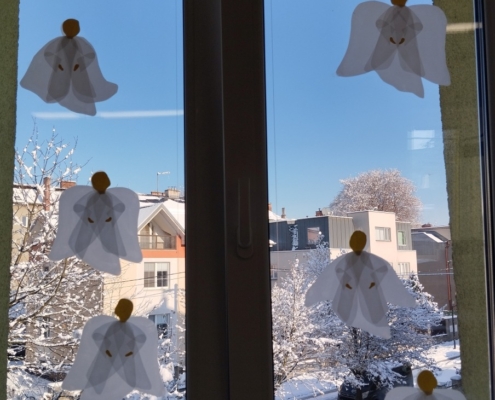 Výzdoba třídy a výroba adventních věnců