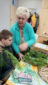 Předadventní setkání s rodiči na Statku modrého jednorožce