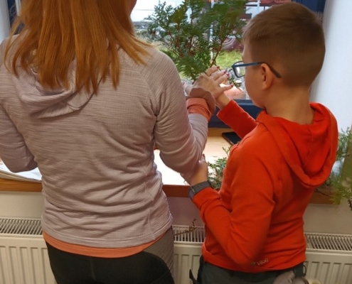 Předadventní setkání s rodiči na Statku modrého jednorožce