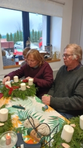 Předadventní setkání s rodiči na Statku modrého jednorožce