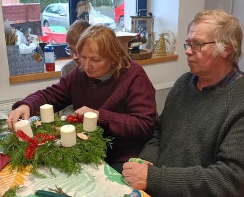 Předadventní setkání s rodiči na Statku modrého jednorožce