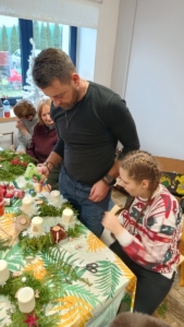 Předadventní setkání s rodiči na Statku modrého jednorožce
