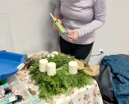 Předadventní setkání s rodiči na Statku modrého jednorožce