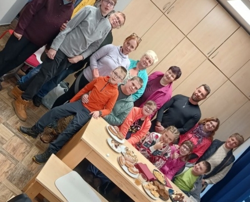 Předadventní setkání s rodiči na Statku modrého jednorožce