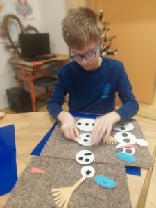 Výuka v tomto týdnu byla zaměřena na téma Zima