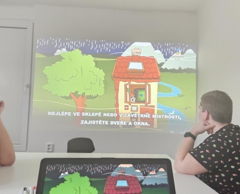 Výchova ke zdraví na téma nebezpečí požáru v bytě