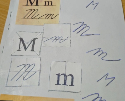 paní učitelka Pavlína učí čtení pomocí metody SFUMATO