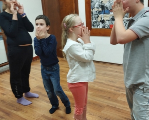 Dnešní tanečky byly na téma zvířátka