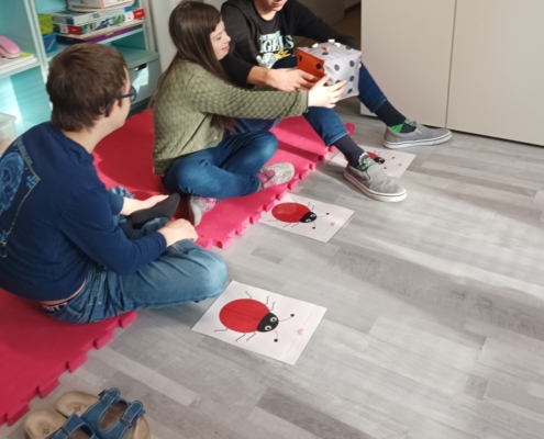 Tento týden proběhla v naší třídě D opět canisterapie