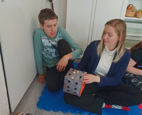 Tento týden proběhla v naší třídě D opět canisterapie