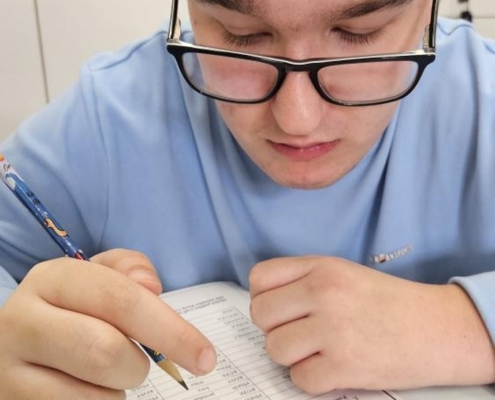 Ve výtvarné výchově tvoříme klauny, počítače do 100, 1000, násobíme a dělíme