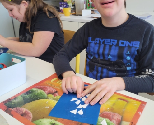 Hravé učení, zimní výtvarná výchova a spoustu zábavy