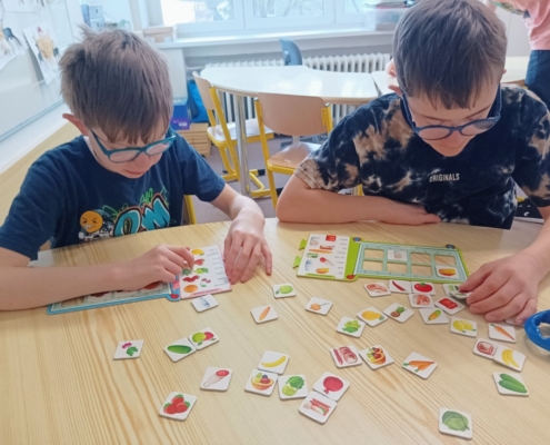 Pracovních činnostech jsme vyzkoušeli různé činnosti