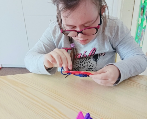 Pracovních činnostech jsme vyzkoušeli různé činnosti