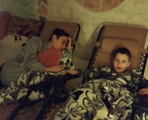 Krásně jsme si relax v solné jeskyni užili