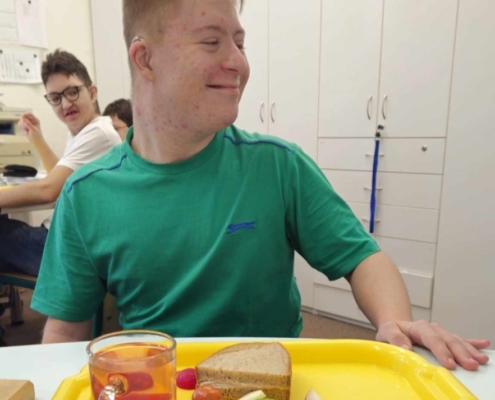poděkování naší paní Zdeničce za svačinky