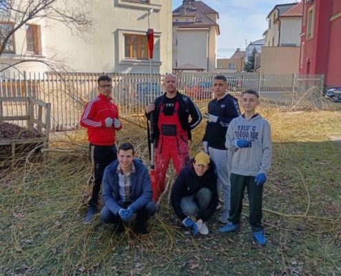 Pracovní činnosti s Tomem a Ivanem