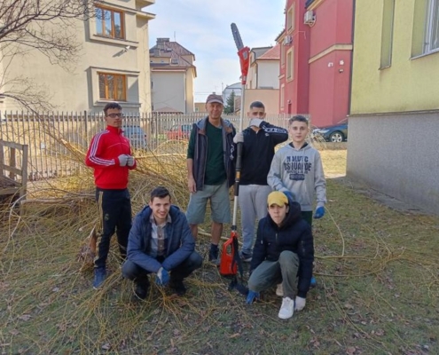 Pracovní činnosti s Tomem a Ivanem