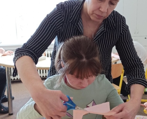 Matematika, psaní, práce na interaktivní tabuli