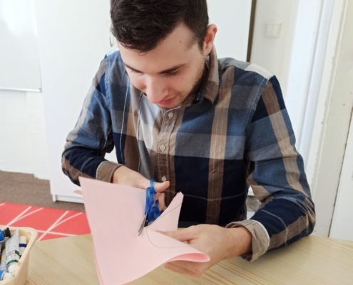 Matematika, psaní, práce na interaktivní tabuli