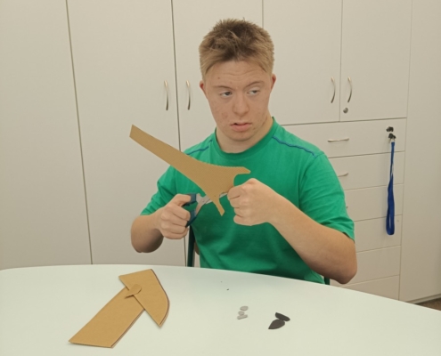 Vyráběli jsme krajinu z pastelek