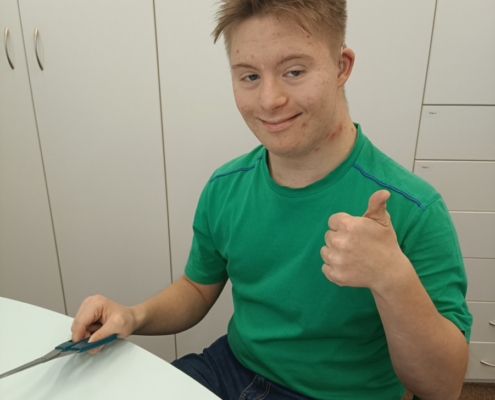 Vyráběli jsme krajinu z pastelek