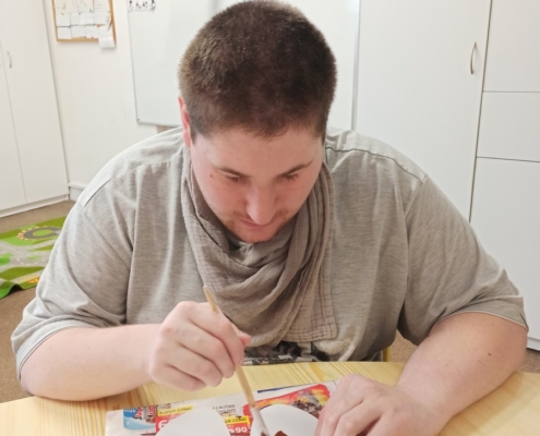 Výtvarná výchova na téma Medvěd