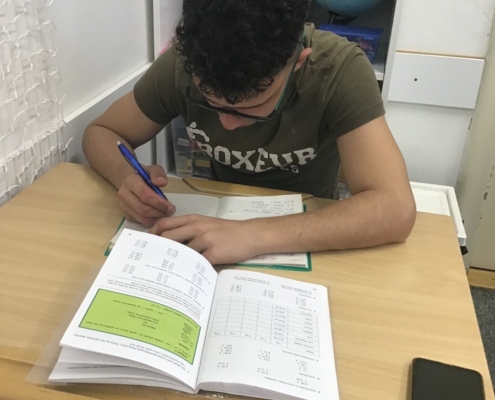 Tento týden např. matematika a děti baví také práce na počítači