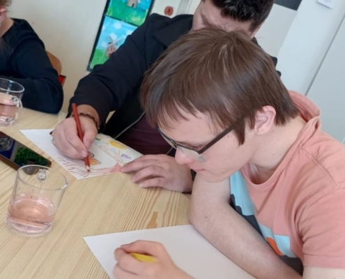 družinový projekt k mezinárodnímu dni downova syndromu