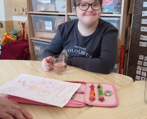 družinový projekt k mezinárodnímu dni downova syndromu
