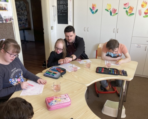 družinový projekt k mezinárodnímu dni downova syndromu