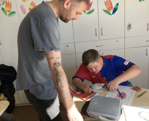 družinový projekt k mezinárodnímu dni downova syndromu