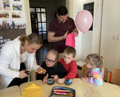 družinový projekt k mezinárodnímu dni downova syndromu