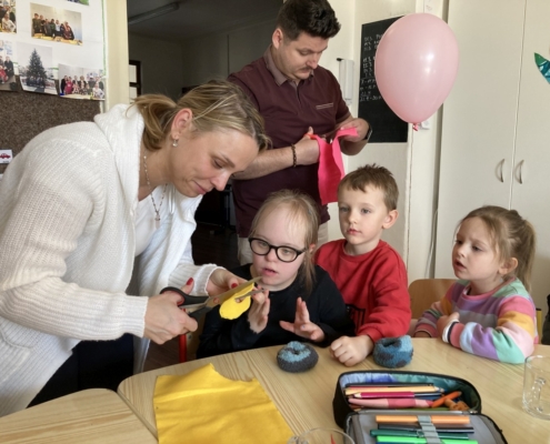 družinový projekt k mezinárodnímu dni downova syndromu
