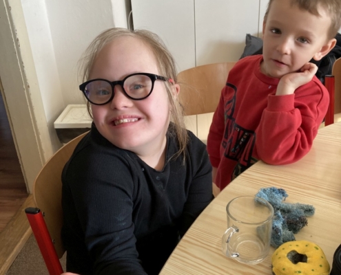 družinový projekt k mezinárodnímu dni downova syndromu
