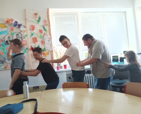 V dnešním Šnečku jsme si trochu zatančili a pak se prošli kolem Slezskoostravského hradu