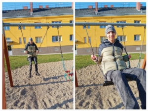 Dnešní tělocvik jsme pojali jako procházku po okolí