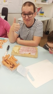 párečky v listovém těstě