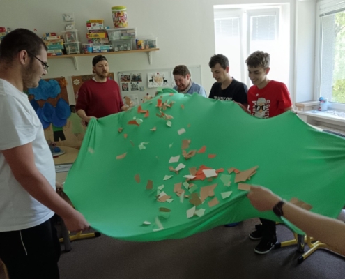 Terapie loutkou a Pracovní činnosti