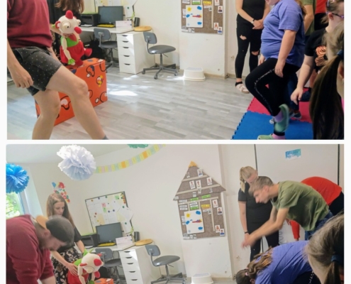 Terapii loutkou se k nám přidali kamarádi ze třídy H